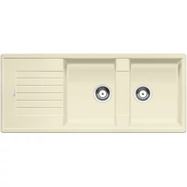 BLANCO ZIA 8S Silgranit mosogató szűrőkosárral (jázmin, #515598)