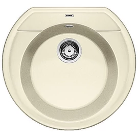 BLANCO RONDOVAL 45 Silgranit mosogató dugókiemelő nélkül (jázmin, #515672)