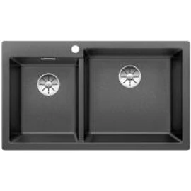 BLANCO PLEON 9 Silgranit mosogató dugókiemelő nélkül, antracit 523057