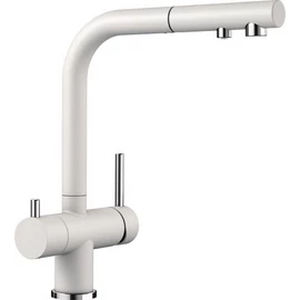 Blanco FONTAS-S II kihúzható fejes mosogató csaptelep króm/fehér 525204