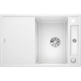 BLANCO AXIA III 45 S gránit mosogató fa vágódeszkával, InFino távműködtetővel fehér 523177
