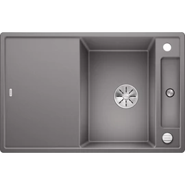 BLANCO AXIA III 45 S gránit mosogató üveg vágólappal, InFino távműködtetővel alumetál 523185