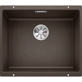 BLANCO SUBLINE 500-U alulról beépíthető gránit mosogató, kávé 523441