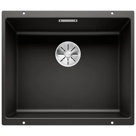 BLANCO SUBLINE 500-U alulról beépíthető gránit mosogató, fekete 525995