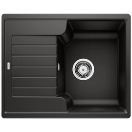 BLANCO ZIA 40S Silgranit mosogató szűrőkosárral, fekete 526006
