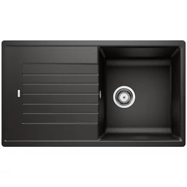BLANCO Zia 5S Silgranit mosogató szűrőkosárral fekete 526016