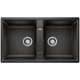 BLANCO ZIA 9 Silgranit mosogató szűrőkosárral fekete 526029