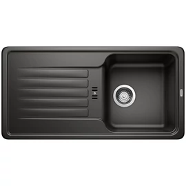 BLANCO FAVOS 45S Silgranit mosogató (fekete, 526079)