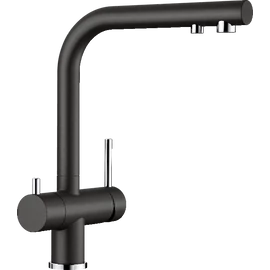 Blanco FONTAS II mosogató csaptelep króm/fekete 526157