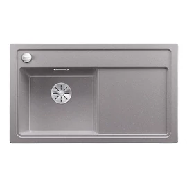BLANCO ZENAR 45 S alumetál mosogató baloldali főmedencével fa vágódeszkával 523842