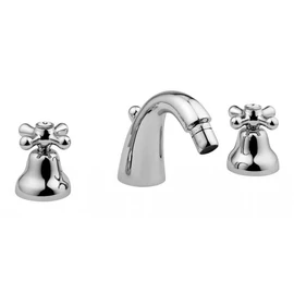 Bugnatese Old800 025CR Álló 3 üléses bidet csaptelep kifolyóval CR / KRÓM