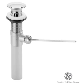 Bugnatese Nyomós mosdóleeresztő "amerikai" típus króm színben 19276