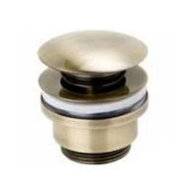 Bugnatese klikk-klakk-os mosdó leeresztő túlfolyó nélkül, bronz 19287BR