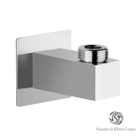 Bugnatese Beép. Csatlakozó 3/4" esőztető zuhanyrúdhoz szögletes króm színben 19392