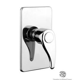 Bugnatese Fal alatti wc-öblitőszelep szögletes rozettával króm színben 19397