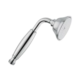 Bugnatese klasszikus stílusú kézizuhany azonos színű fém fogóval, fényes nikkel 19743NIL