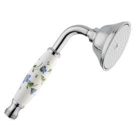 Bugnatese klasszikus stílusú kézizuhany virág mintás fogóval, arany 19746DO