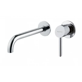 Bugnatese SMART Fal alatti mosdócsaptelep 22 cm kifolyóval klikk-klakk leeresztővel króm színben 2165SCCR