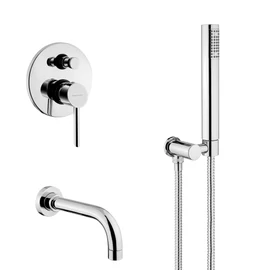 Bugnatese Smart 2173CR Fal alatti kádcsaptelep kézizuhannyal CR / KRÓM