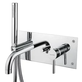 Bugnatese KOBUK Fal alatti kádcsaptelep kézizuhannyal, króm 2201CR