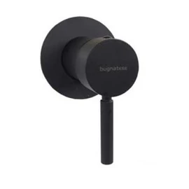 Bugnatese Kobuk Fal alatti zuhanycsaptelep komplett, matt fekete 2230OP