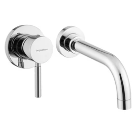 Bugnatese Kobuk 2245OP Fal alatti mosdócsaptelep 19 cm kifolyóval OP / MATT FEKETE