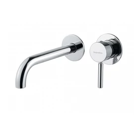 Bugnatese KOBUK Fal alatti mosdócsaptelep 19 cm kifolyóval szálcsiszolt nikkel 2251NS