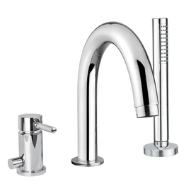 Bugnatese Kobuk 2256CR Peremre szerelt 3 üléses kádcsaptelep CR / KRÓM