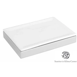 Bugnatese COMPLEMENTI Álló szappantartó fehér kerámival króm színben 22801