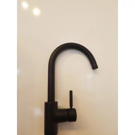 BUGNATESE Kobuk álló mosogatócsaptelep, matt fekete 2282OP