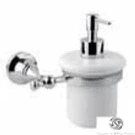 Bugnatese COMPLEMENTI Fali folyékonyadagoló fehér porcelán betéttel króm színben 25804