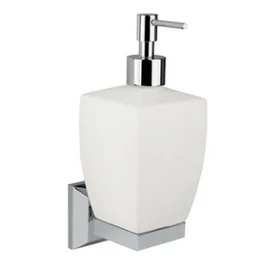 BUGNATESE COMPLEMENTI DARREDO Fali szappanadagoló matt fehér kerámiával, bronz 30804BR