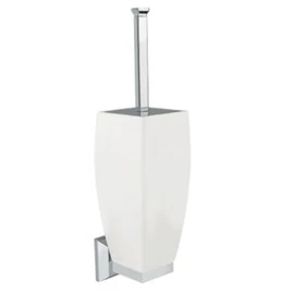 BUGNATESE COMPLEMENTI DARREDO Fali wc-kefetartó matt fehér kerámiatartóval, bronz 30825BR