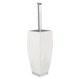 BUGNATESE COMPLEMENTI DARREDO Álló wc-kefetartó matt fehér kerámiatartóval, bronz 30826BR