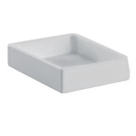 BUGNATESE COMPLEMENTI DARREDO álló szappantartó matt fehér kerámia 31801CR