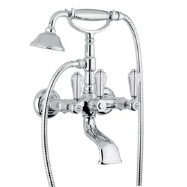 Bugnatese Revival 400KCR Kádcsaptelep gégecsővel és zuhanyfejjel swarovski foganytúvalCR / KRÓM