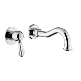 Bugnatese Oxford 6345KDO Fali mosdócsaptelep 19 cm kifolyóval swarovski fogantyúval DO / ARANY