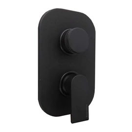 Bugnatese Simple 3-állású zuhanycsaptelep, matt fekete (6631OP)