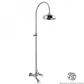 Bugnatese PRINCETON Esőztető rendszer fejzuhannyal és kádtöltővel króm színben 801C