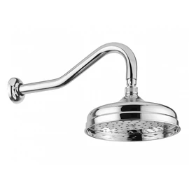 Bugnatese zuhanykar fejzuhannyal (20 cm átmérő), Króm/arany szín 89116CRDO