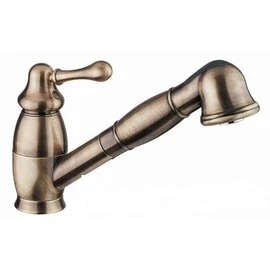 BUGNATESE Maya álló kihúzható fejes mosogatócsaptelep bronz 8995BR