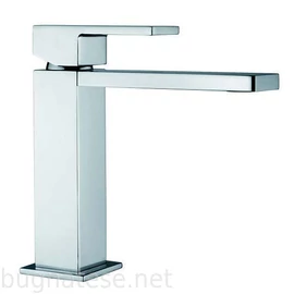 Bugnatese Tetris álló mosdócsaptelep leeresztővel, matt fekete vagy fehér 9113OP