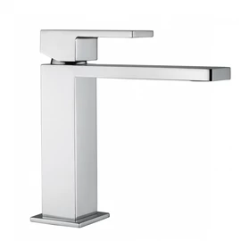 Bugnatese TETRIS Mosdó csaptelep klikk-klakk leeresztővel, szálcsiszolt nikkel színben 9113SCNS