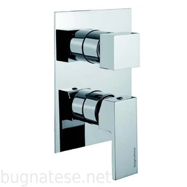 Bugnatese Tetris fal alatti 3 állású csaptelep, matt fekete vagy fehér 9131OP