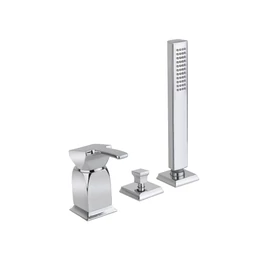 Bugnatese Vintage 9857CR Peremre szerelhető 3 üléses kádcsaptelep CR / KRÓM