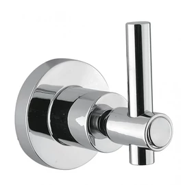 Bugnatese Minimalista fal alatti 2 utas zuhanyváltó matt fekete vagy fehér szín 19674OP