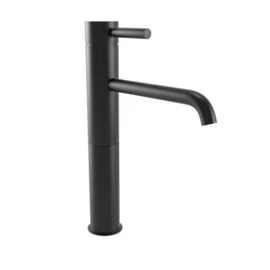 Bugnatese Kobuk Fix magas mosdócsaptelep klikk-klakk leeresztővel, matt fekete vagy fehér szín 2317SCOP