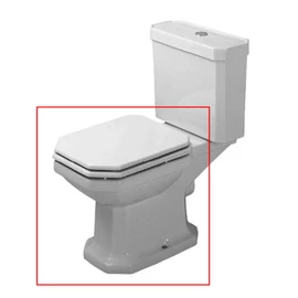 Duravit 1930 hátsó kifolyású monoblokkos wc, tartály nélkül 0227090000