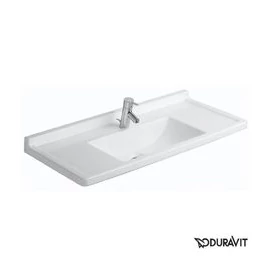 Duravit Starck 3 105x48,5 cm mosdó túlfolyó nélkül 0304100041