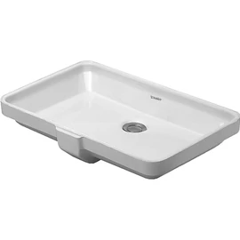Duravit 2nd floor 52,5x35 cm alulról beépíthető mosdó 0316530000